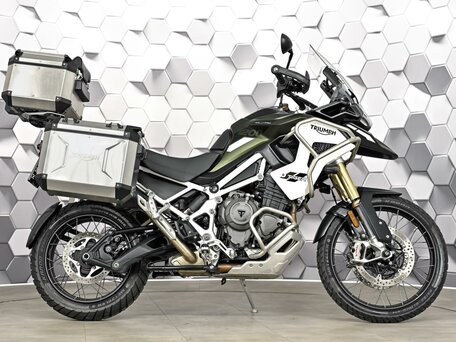 2023 Triumph Tiger 1200, зелёный, 1569000 рублей, вид 3