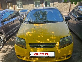 2007 Chevrolet Aveo I, жёлтый, 240000 рублей, вид 1