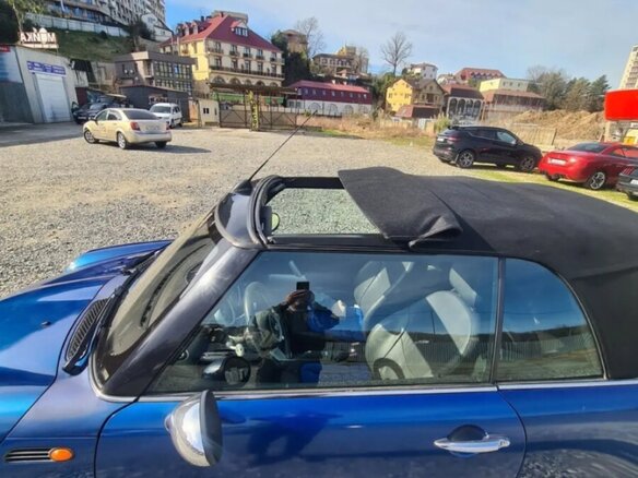 2005 Mini Cabrio Cooper I, синий, 780000 рублей - вид 18