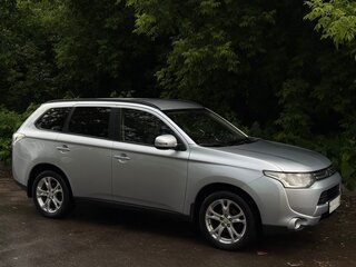 2012 Mitsubishi Outlander III, серебристый, 1000000 рублей, вид 4