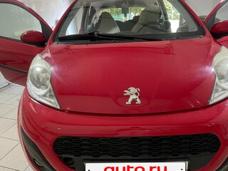 2012 Peugeot 107 I Рестайлинг 2, красный, 470000 рублей, вид 3