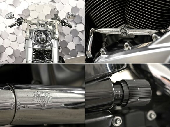 2019 Harley-Davidson Fat Boy, чёрный, 1799000 рублей - вид 9