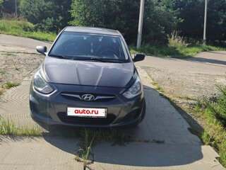 2012 Hyundai Solaris I, серый, 572000 рублей, вид 1