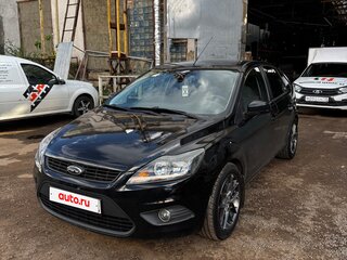2008 Ford Focus II Рестайлинг, чёрный, 620000 рублей, вид 2