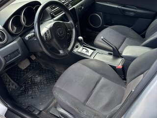 2006 Mazda 3 I (BK) Рестайлинг, серебристый, 600000 рублей, вид 5