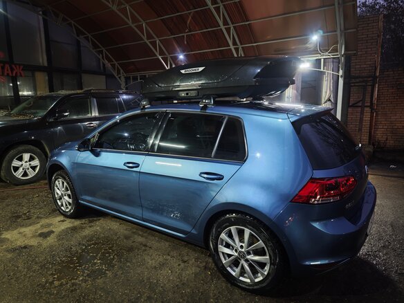 2013 Volkswagen Golf VII, голубой - вид 4