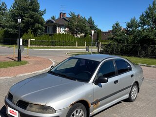 2003 Mitsubishi Carisma I Рестайлинг, серебристый, 190000 рублей, вид 1
