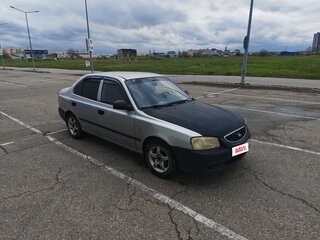 2005 Hyundai Accent ТагАЗ II, серебристый, 215000 рублей, вид 2