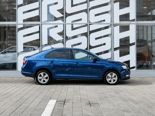 2019 Skoda Rapid I Рестайлинг, синий, 1298000 рублей, вид 5