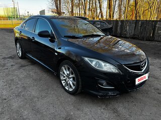 2010 Mazda 6 II (GH) Рестайлинг, чёрный, 675000 рублей, вид 3
