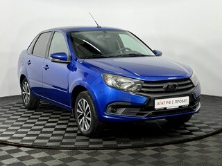 2022 Lada (ВАЗ) Granta I Рестайлинг, синий, 735000 рублей, вид 4
