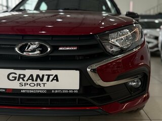 2026 Lada (ВАЗ) Granta Sport I Рестайлинг, красный, 1647000 рублей, вид 3