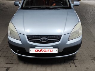 2006 Kia Rio II, серебристый, 520000 рублей, вид 1