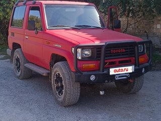 1990 Toyota Land Cruiser Prado 70 Series, красный, 2000000 рублей, вид 1