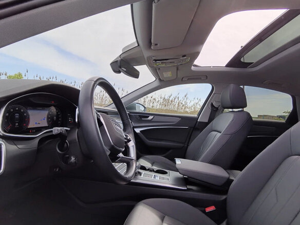 2020 Audi A6 45 TFSI V (C8), серый, 4350000 рублей - вид 4