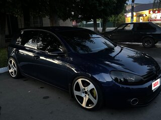 2009 Volkswagen Golf VI, синий, 950000 рублей, вид 5