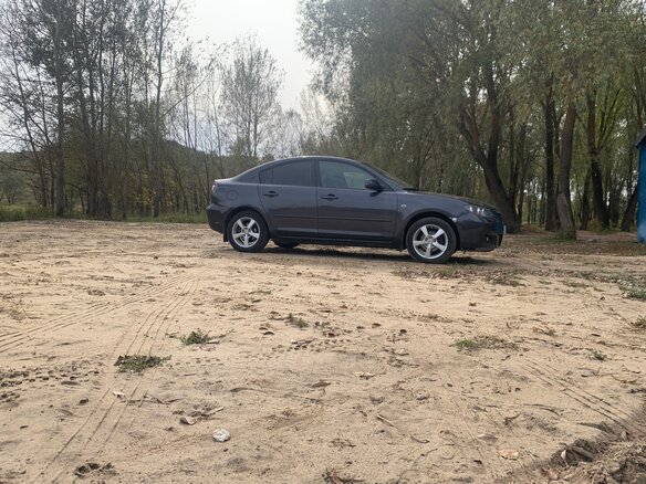 2007 Mazda 3 I (BK) Рестайлинг, серый, 450000 рублей - вид 5
