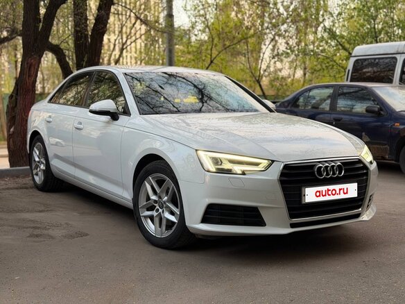 2017 Audi A4 V (B9), белый, 2100000 рублей - вид 1