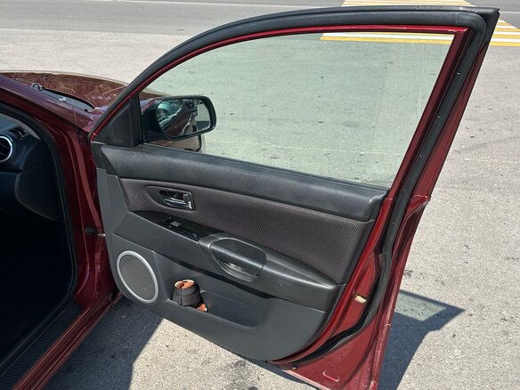 2008 Mazda 3 I (BK) Рестайлинг, красный, 450000 рублей - вид 7