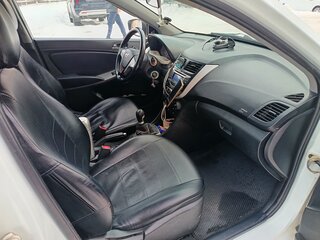 2014 Hyundai Solaris I Рестайлинг, белый, 590000 рублей, вид 5