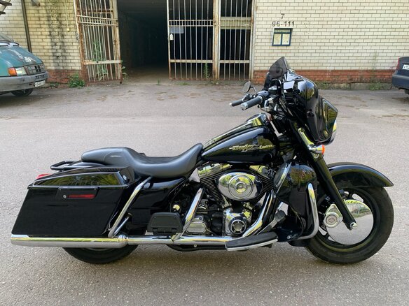 2003 Harley-Davidson Electra Glide, чёрный, 789000 рублей