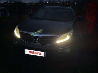 2012 Kia Sportage III, чёрный, 1350000 рублей, вид 2