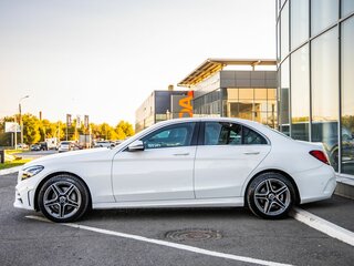 2018 Mercedes-Benz C-Класс 180 IV (W205) Рестайлинг, белый, 2828000 рублей, вид 4