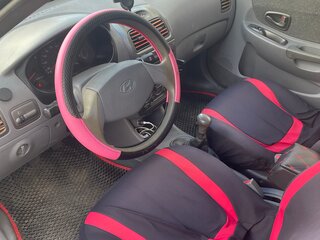 2007 Hyundai Accent ТагАЗ II, серый, 350000 рублей, вид 4