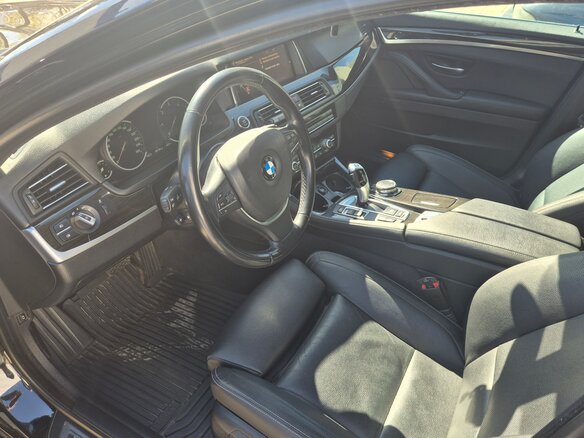 2016 BMW 5 серии 530d xDrive VI (F10/F11/F07) Рестайлинг, чёрный, 3600000 рублей - вид 15
