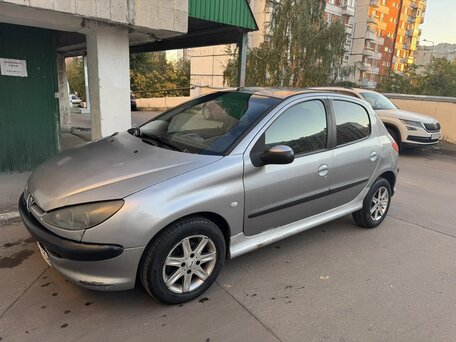 2003 Peugeot 206, серый, 170000 рублей, вид 3