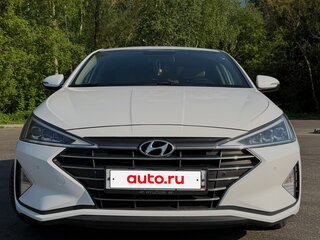 2019 Hyundai Elantra VI (AD) Рестайлинг, белый, 1750000 рублей, вид 2
