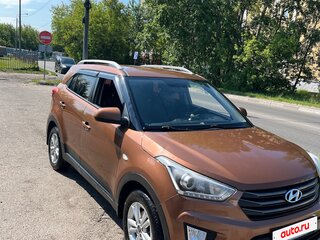 2017 Hyundai Creta I, коричневый, 1230000 рублей, вид 4