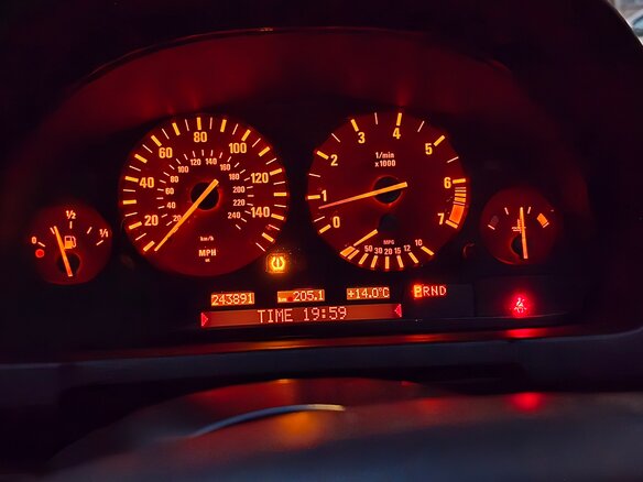 2005 BMW X5 3.0i I (E53) Рестайлинг, синий - вид 6