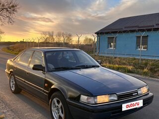 1991 Mazda 626 III (GD), синий, 200000 рублей, вид 3