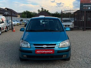 2005 Hyundai Getz I, голубой, 340000 рублей, вид 2