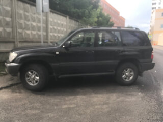 1998 Toyota Land Cruiser 100 Series, чёрный, 1350000 рублей, вид 3