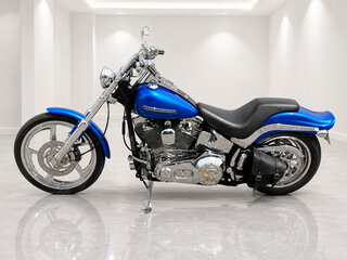 2005 Harley-Davidson Softail Standard, синий, 870000 рублей, вид 4