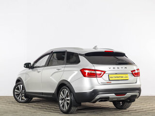 2018 Lada (ВАЗ) Vesta SW I, серебристый, 849000 рублей, вид 4