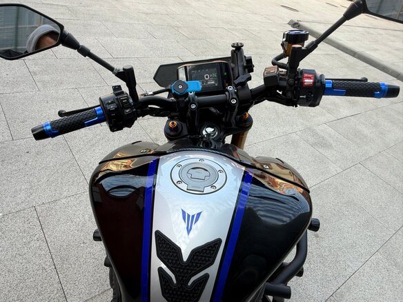 2021 Yamaha MT-09 (FZ-09), синий, 1200000 рублей - вид 18