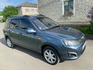 2015 Lada (ВАЗ) Kalina II, серый, 380000 рублей, вид 1