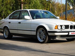1990 BMW 5 серии 520i III (E34), белый, 1150000 рублей, вид 2