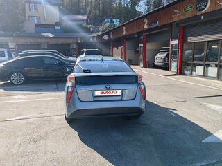 2016 Toyota Prius IV (XW50), синий, 1650000 рублей, вид 3