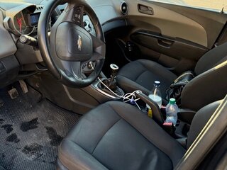 2012 Chevrolet Aveo II, чёрный, 650000 рублей, вид 5