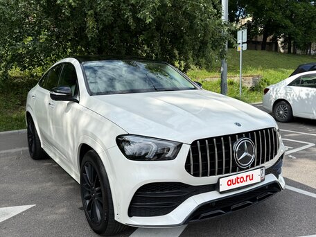 2020 Mercedes-Benz GLE Coupe 350 d II (C167), белый, 8500000 рублей, вид 4