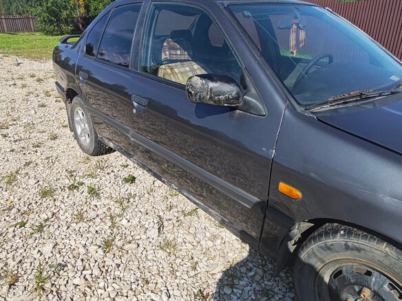 1992 Nissan Primera I (P10), серебристый, 60000 рублей - вид 6
