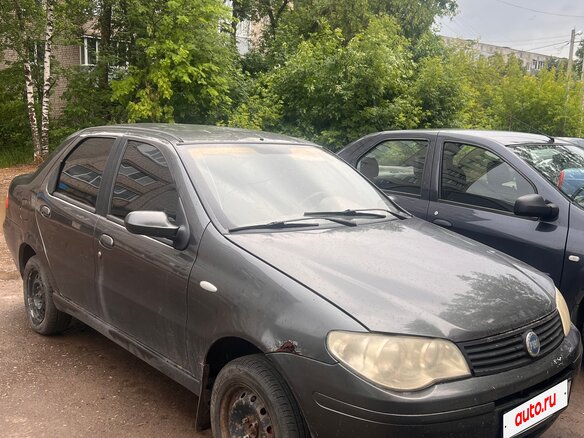 2007 Fiat Albea I Рестайлинг, серый, 70000 рублей
