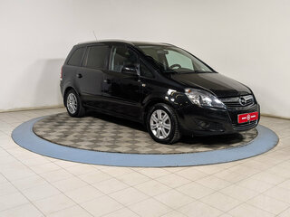 2012 Opel Zafira B Рестайлинг, чёрный, 690900 рублей, вид 2
