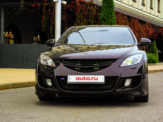 2008 Mazda 6 II (GH), фиолетовый, 750000 рублей, вид 5
