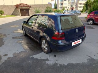 2001 Volkswagen Golf IV, синий, 380000 рублей, вид 5