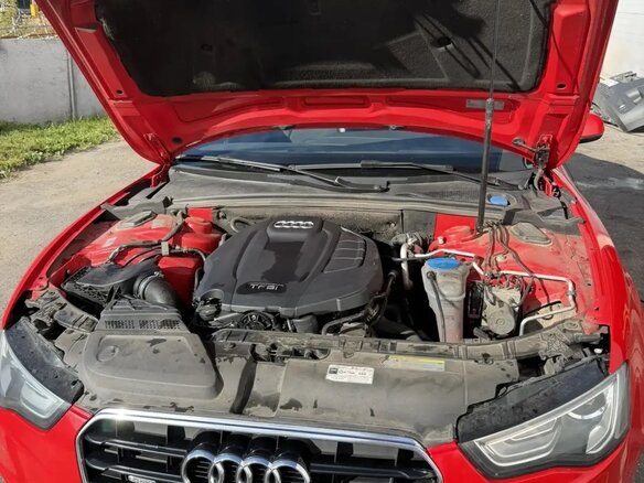 2015 Audi A5 I (8T) Рестайлинг, красный, 1800000 рублей - вид 7